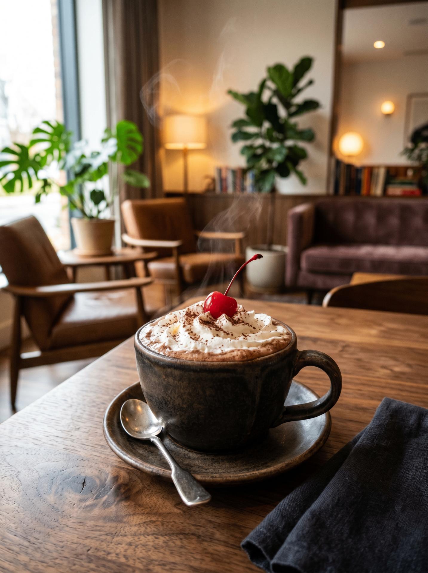 UK Medical Cannabis Lounge Norwich | UKMC Group — premium alcohol-free refreshments and artisan hot chocolate served in a relaxed patient lounge